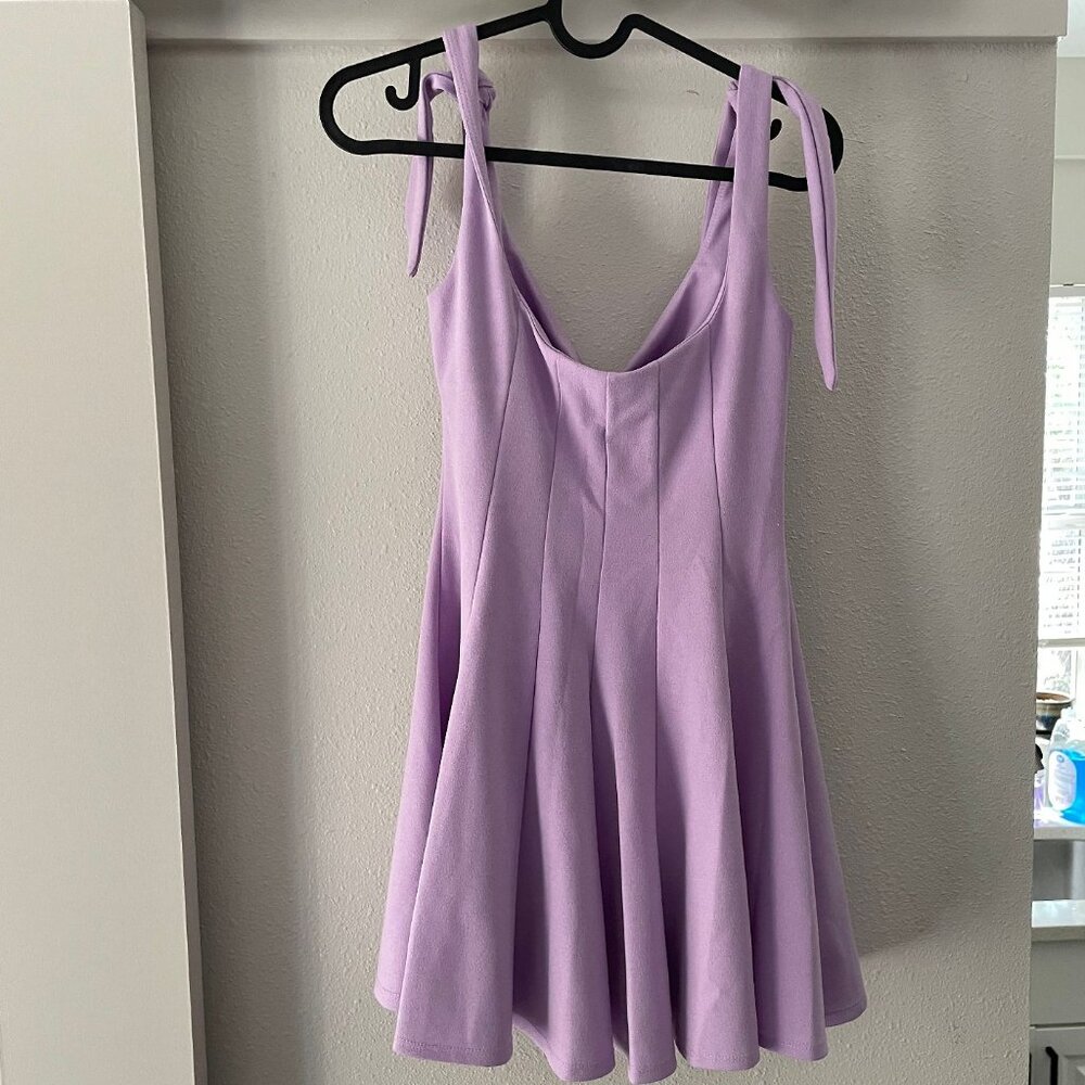 NWOT Lucy in the Sky Purple Mini Dress